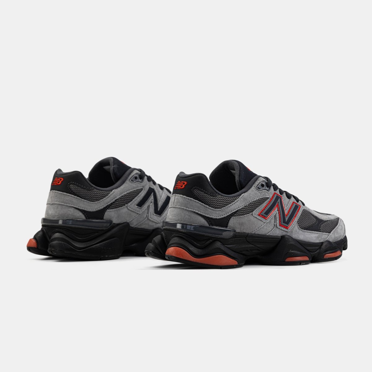 New Balance 9060 JD Exclusive Grey Black Red - oceanhype -