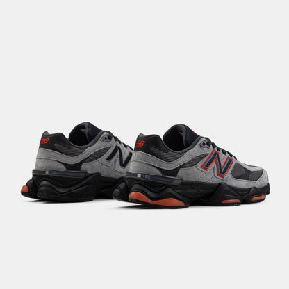 New Balance 9060 JD Exclusive Grey Black Red - oceanhype -