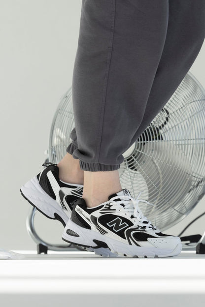 New Balance 530 Black/White - oceanhype - 