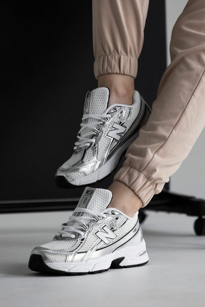 New Balance 740v2 White Silver Black - oceanhype - 