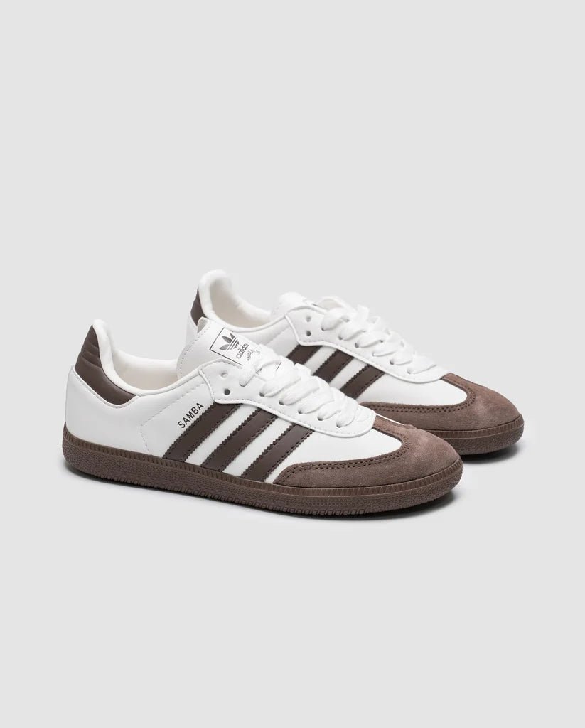Adidas Samba White Brown - oceanhype -
