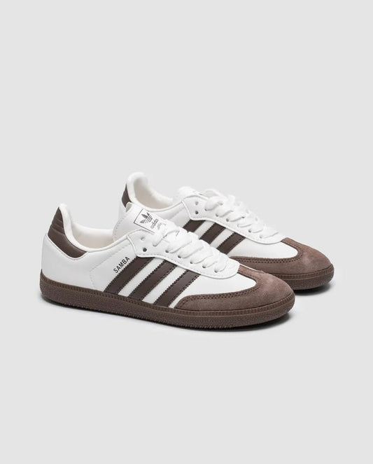 Adidas Samba White Brown - oceanhype -
