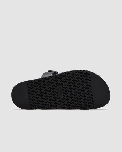 Hermes Chypre Sandals Black Calfskin - oceanhype - 