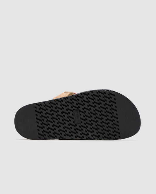 Hermes Chypre Sandals Beige Suede - oceanhype - 