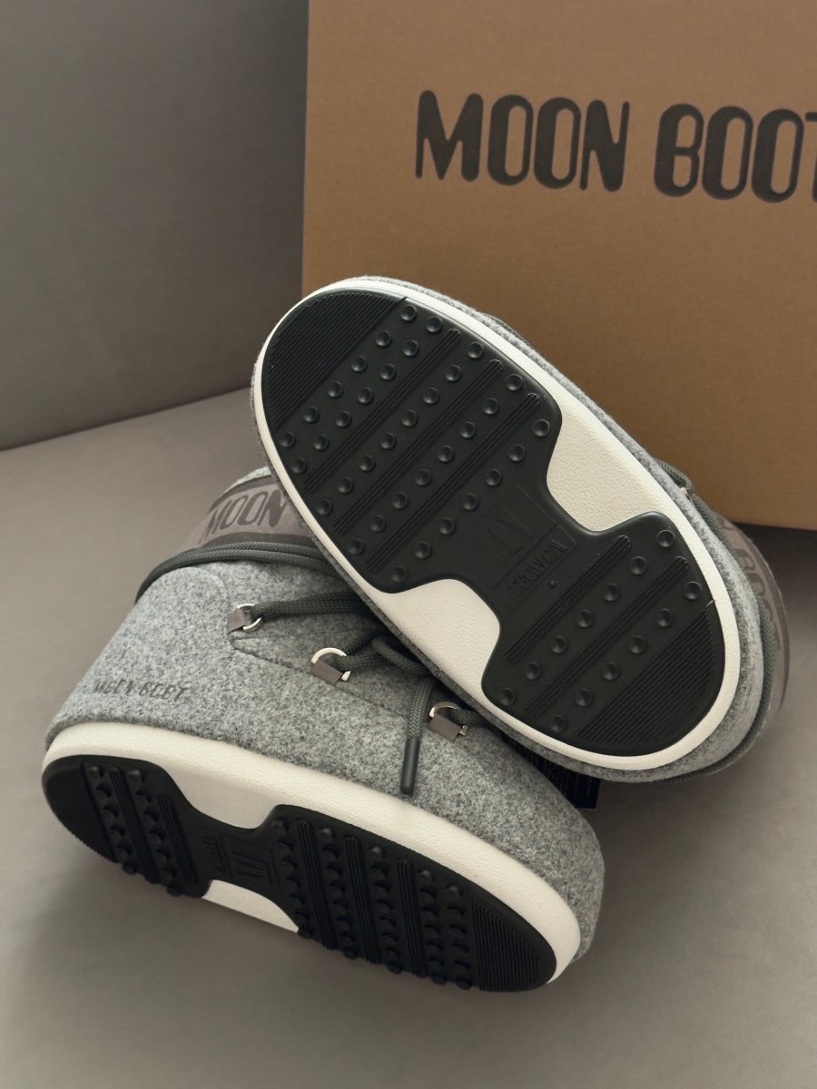 Moon Boot Icon Low Nylon Grey - oceanhype - 