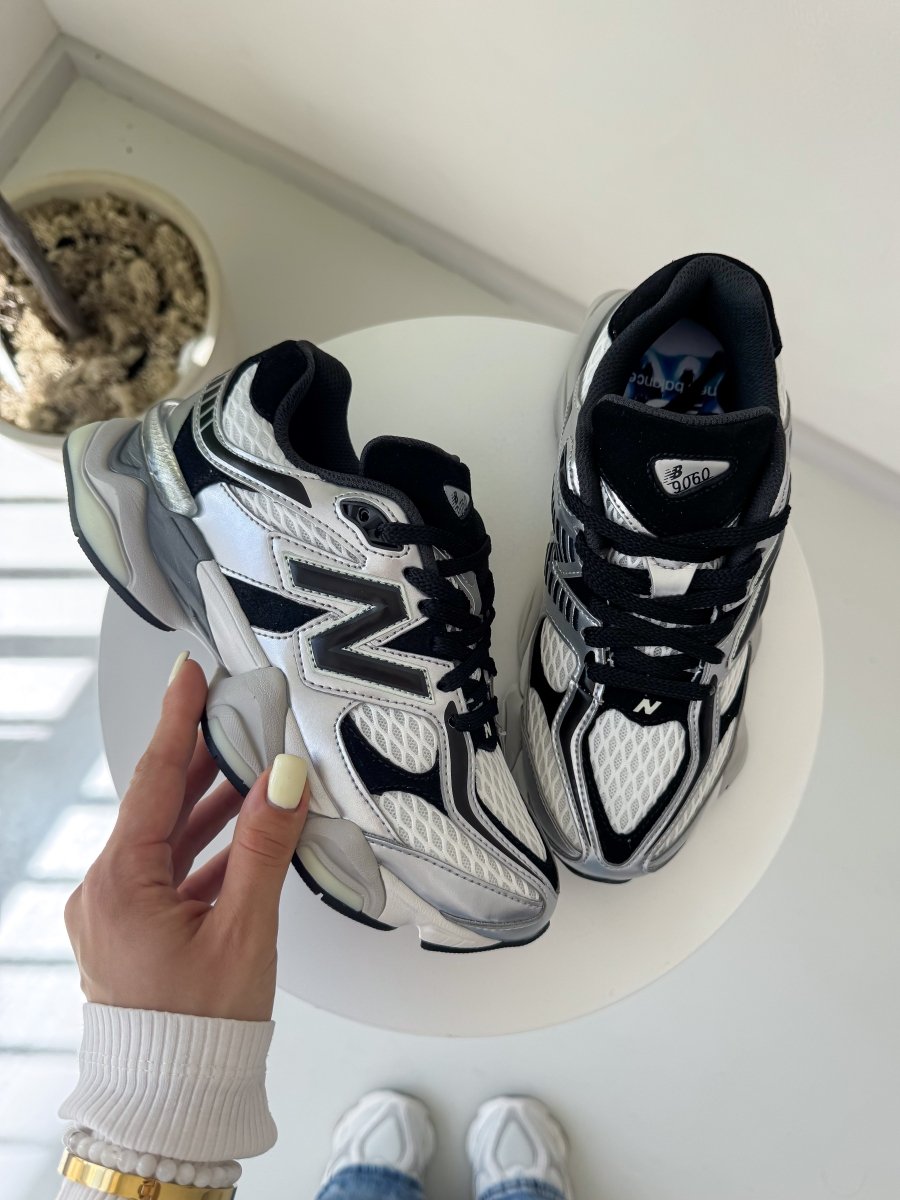 New Balance 9060 x Shoe Palace Metallic - oceanhype - 
