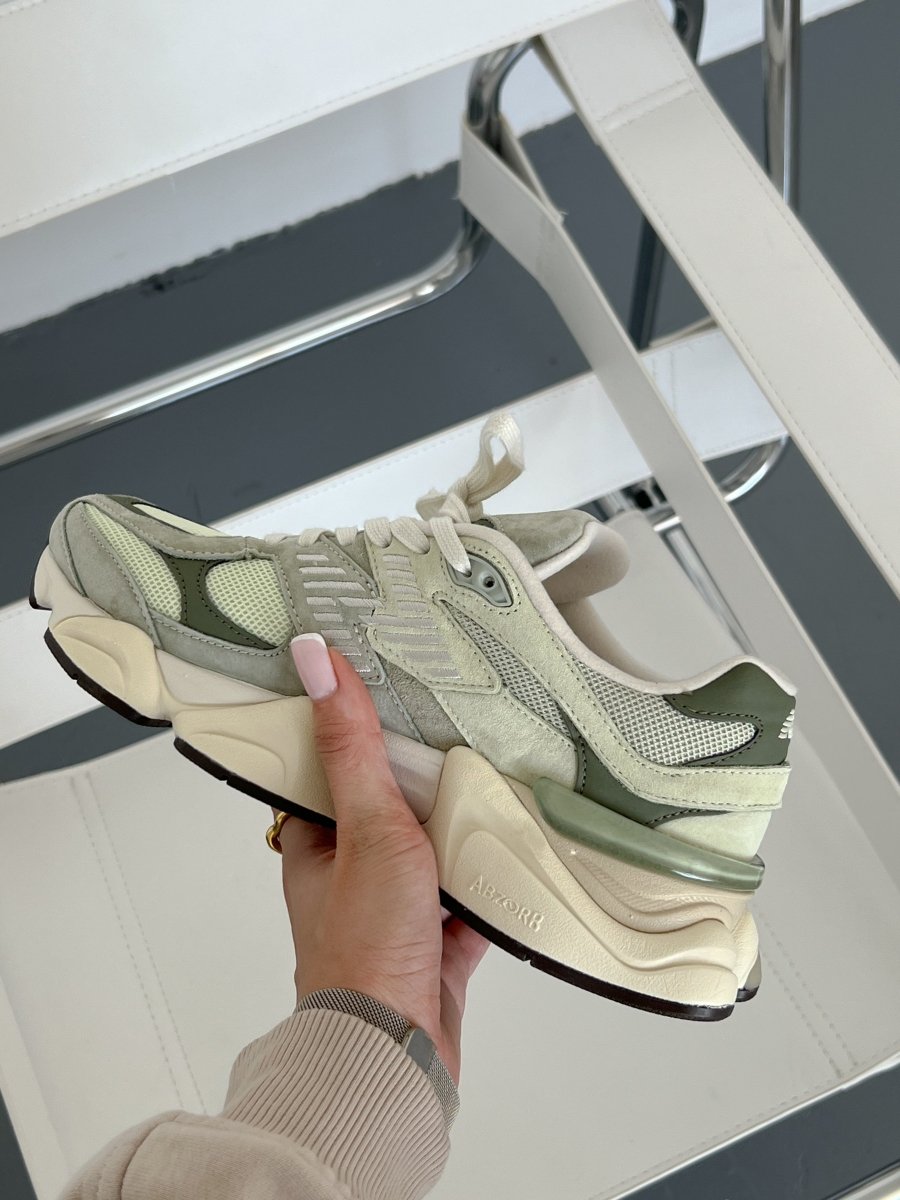 New Balance 9060 Grey Olive - oceanhype - 
