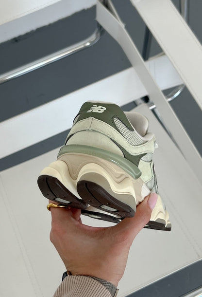 New Balance 9060 Grey Olive - oceanhype - 