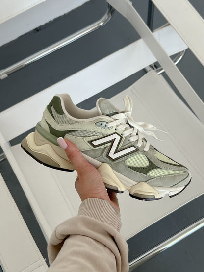 New Balance 9060 Grey Olive - oceanhype - 