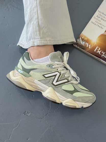 New Balance 9060 Grey Olive - oceanhype - 