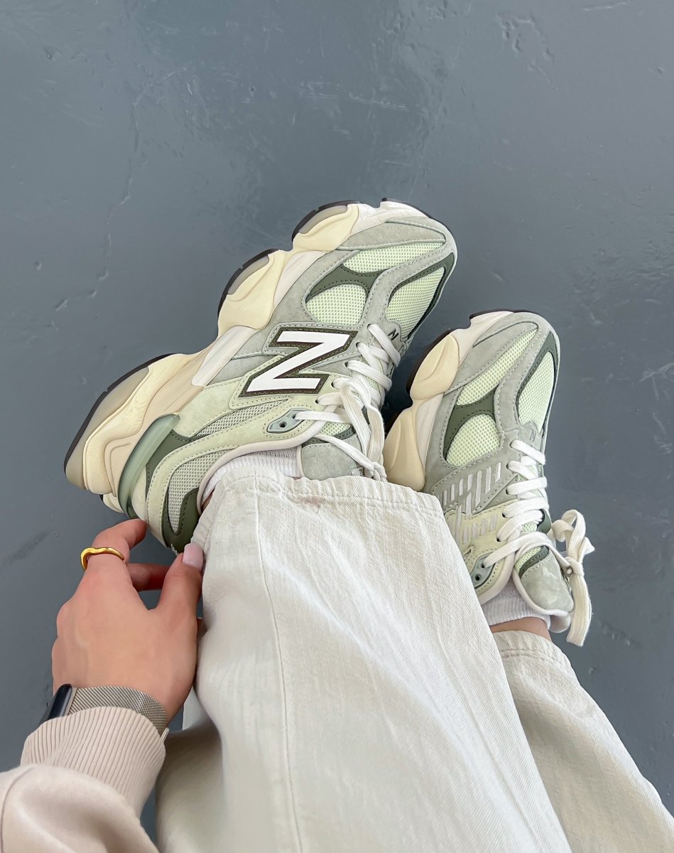 New Balance 9060 Grey Olive - oceanhype - 