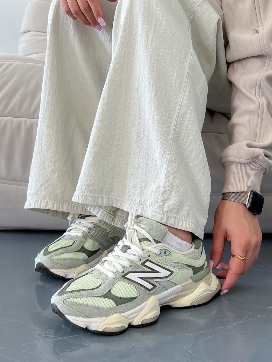 New Balance 9060 Grey Olive - oceanhype - 