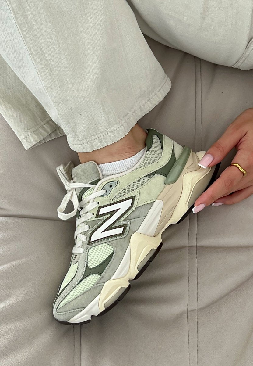 New Balance 9060 Grey Olive - oceanhype - 