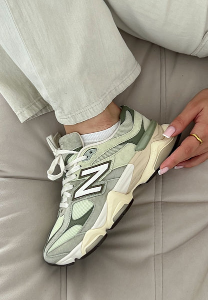 New Balance 9060 Grey Olive - oceanhype - 