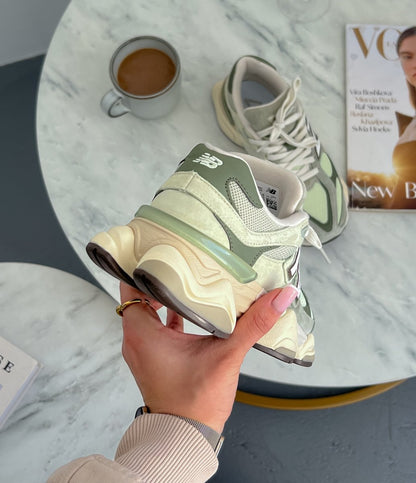New Balance 9060 Grey Olive - oceanhype - 