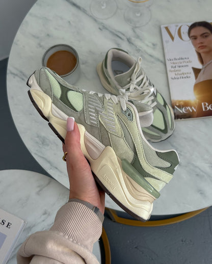 New Balance 9060 Grey Olive - oceanhype - 