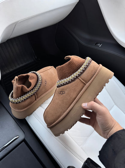 UGG Tasman Platform Sock Chestnut