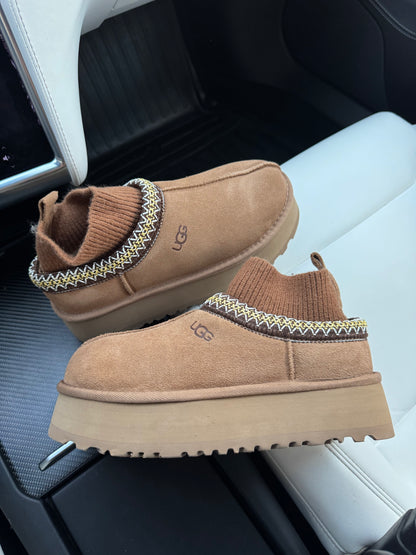 UGG Tasman Platform Sock Chestnut