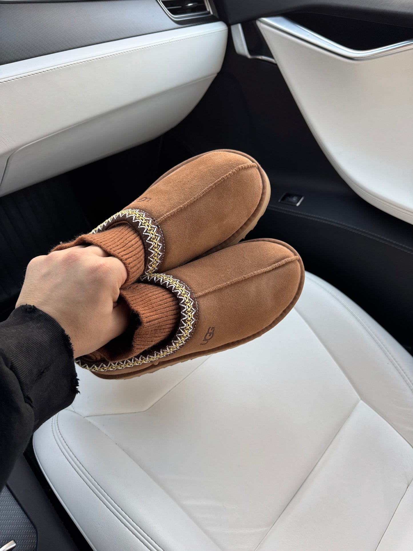 UGG Tasman Platform Sock Chestnut