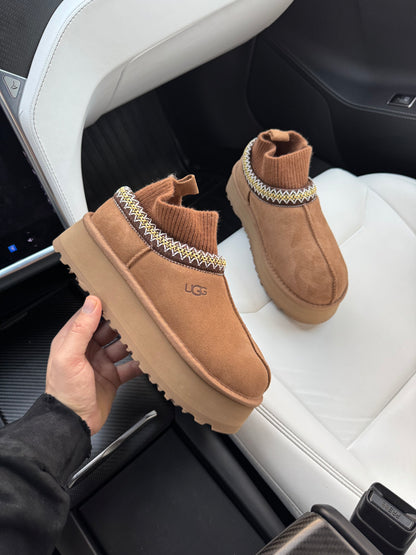UGG Tasman Platform Sock Chestnut