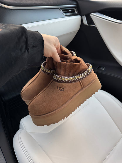 UGG Tasman Platform Sock Chestnut