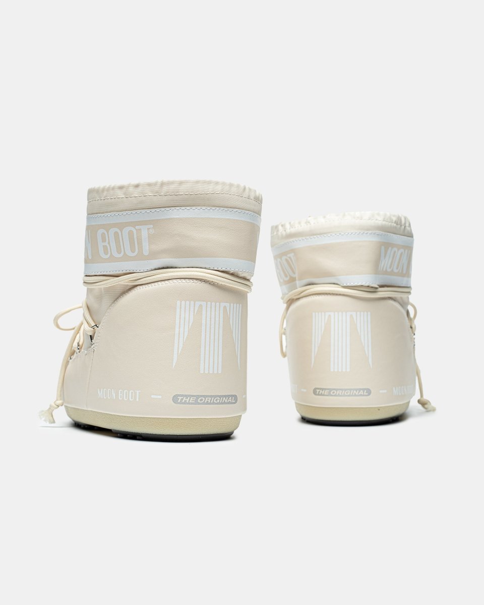 Moon Boot Icon Low Nylon Beige - oceanhype - 