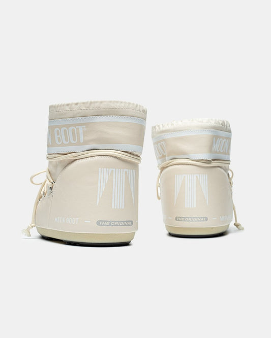 Moon Boot Icon Low Nylon Beige - oceanhype - 