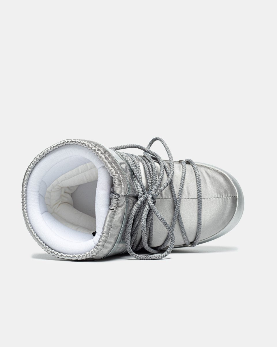 Moon Boot Icon Low Nylon Silver - oceanhype - 