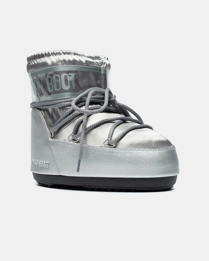 Moon Boot Icon Low Nylon Silver - oceanhype - 