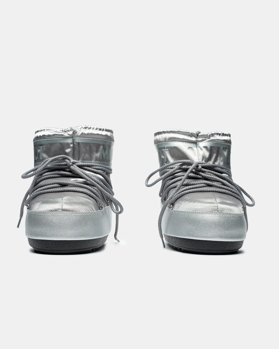 Moon Boot Icon Low Nylon Silver - oceanhype - 