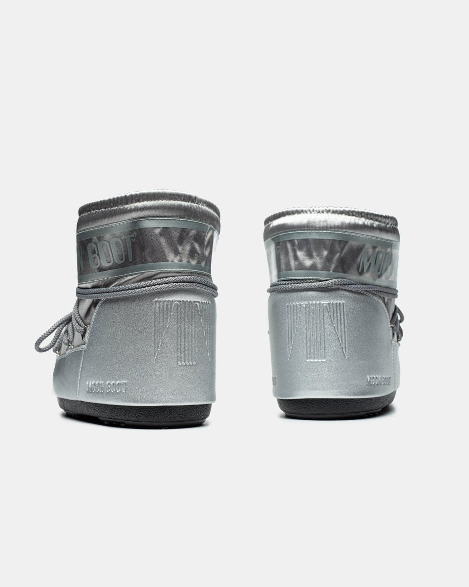Moon Boot Icon Low Nylon Silver - oceanhype - 