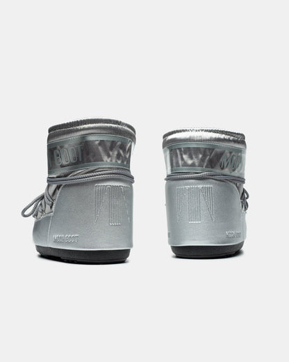 Moon Boot Icon Low Nylon Silver - oceanhype - 