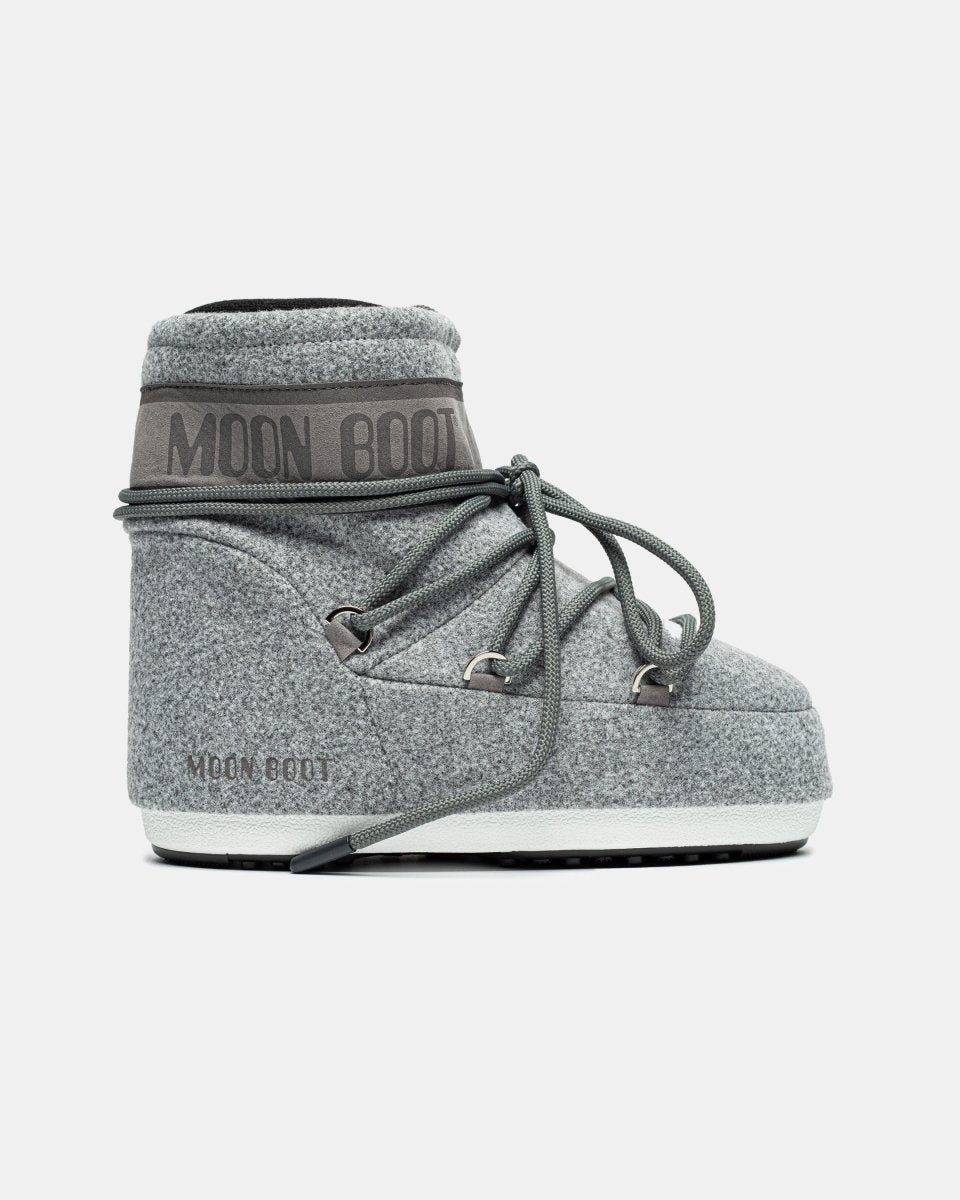 Moon Boot Icon Low Nylon Grey - oceanhype - 