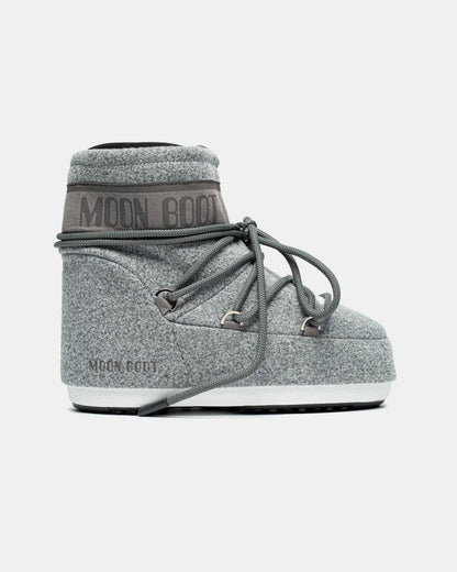 Moon Boot Icon Low Nylon Grey - oceanhype - 