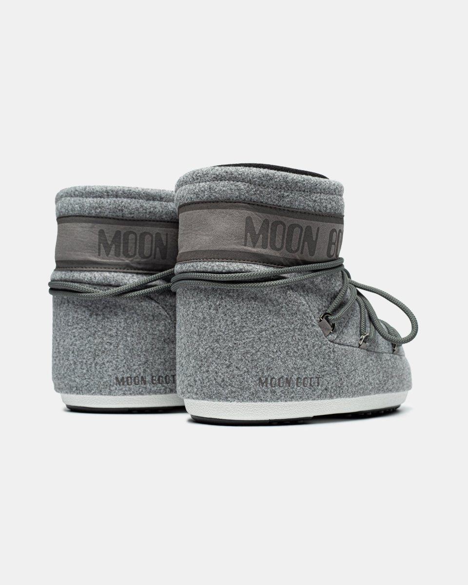 Moon Boot Icon Low Nylon Grey - oceanhype - 