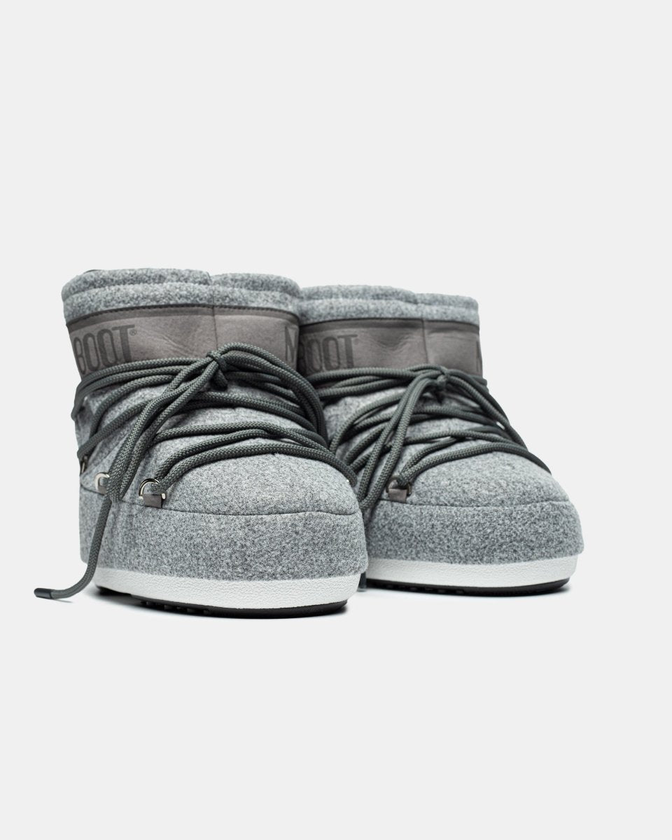 Moon Boot Icon Low Nylon Grey - oceanhype - 