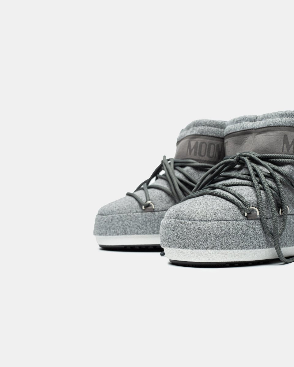 Moon Boot Icon Low Nylon Grey - oceanhype - 