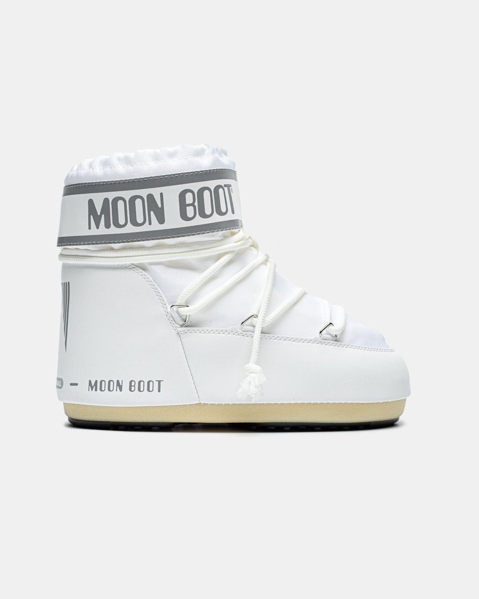 Moon Boot Icon Low Nylon White - oceanhype - 