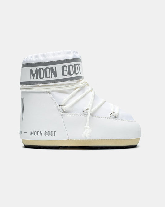 Moon Boot Icon Low Nylon White - oceanhype - 
