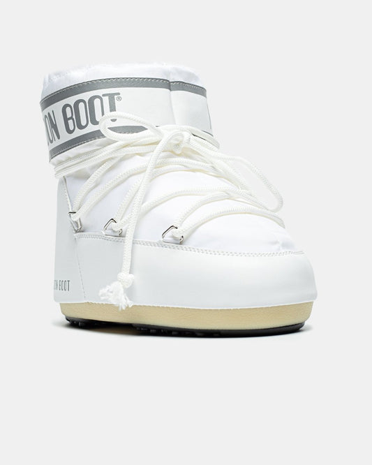 Moon Boot Icon Low Nylon White - oceanhype - 