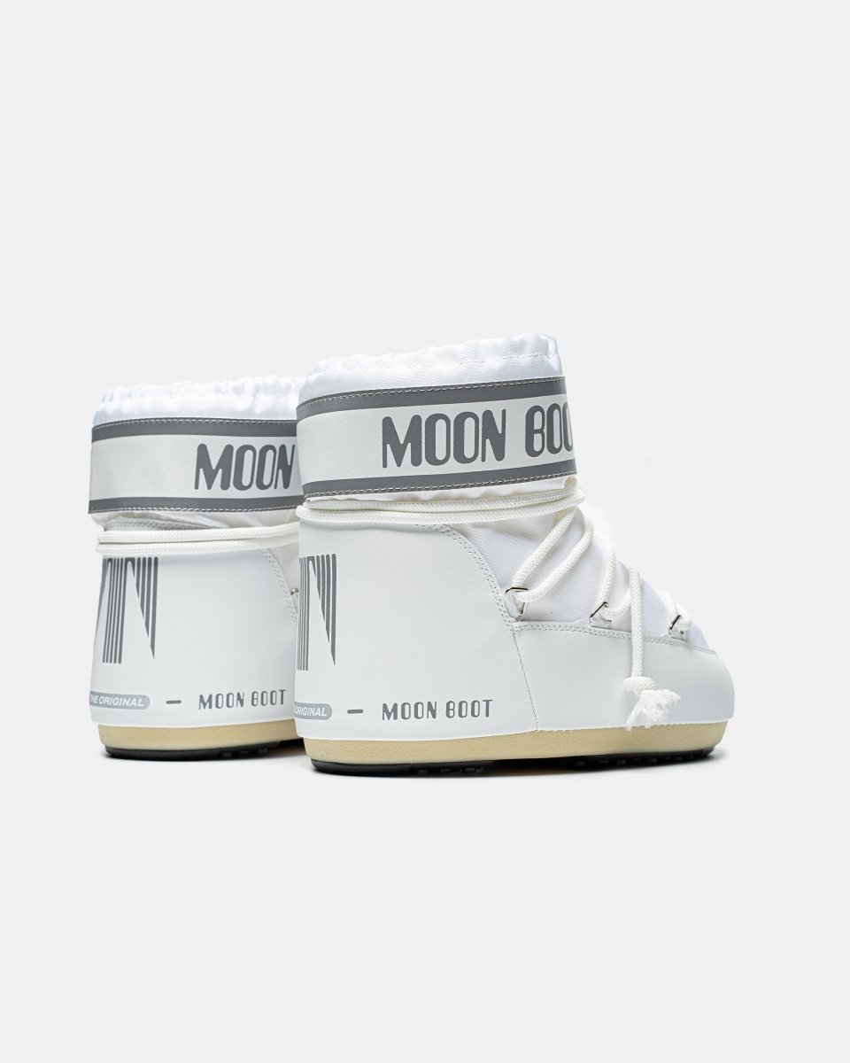Moon Boot Icon Low Nylon White - oceanhype - 