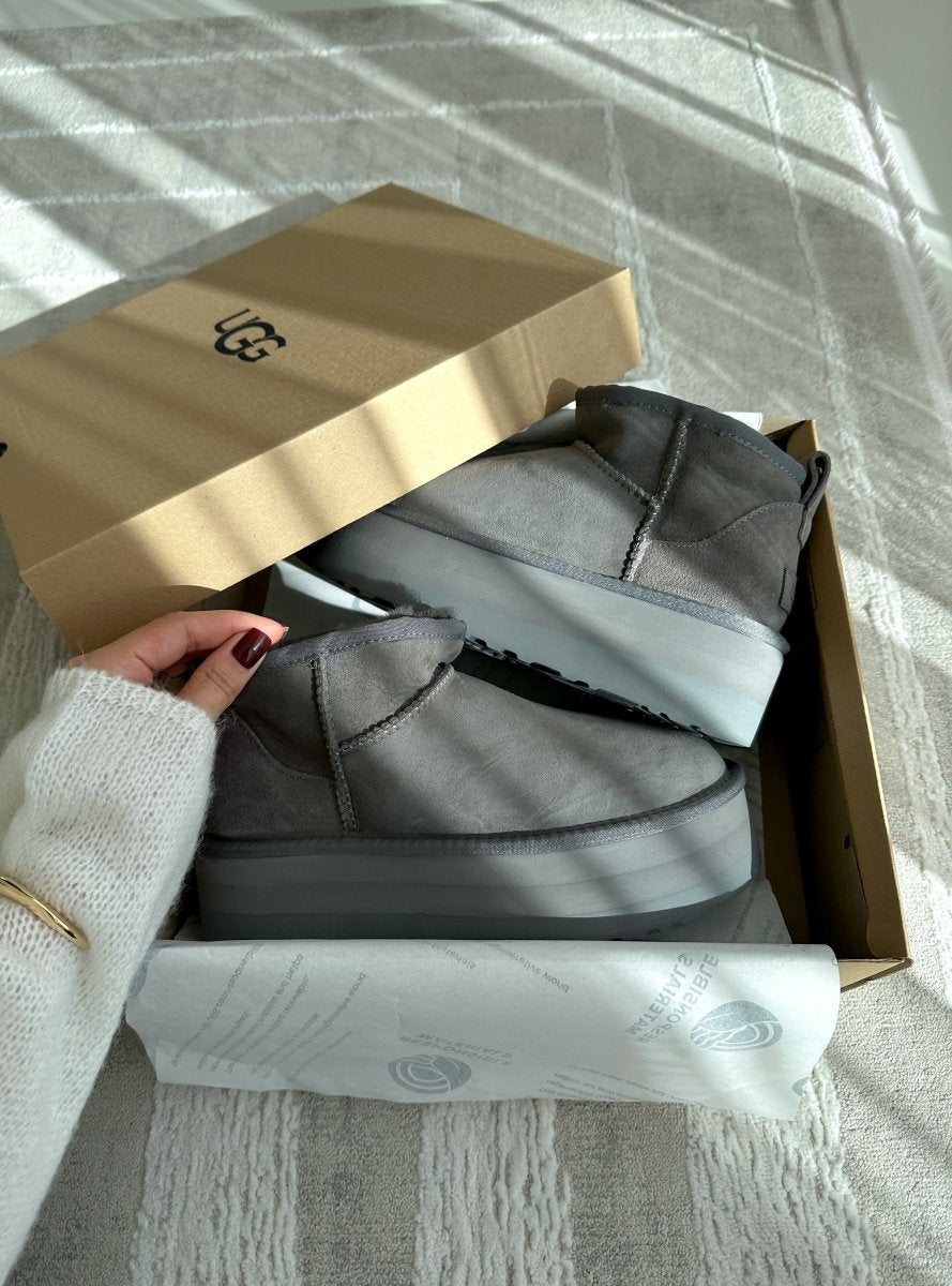 UGG Ultra Mini Platform Grey - oceanhype - 