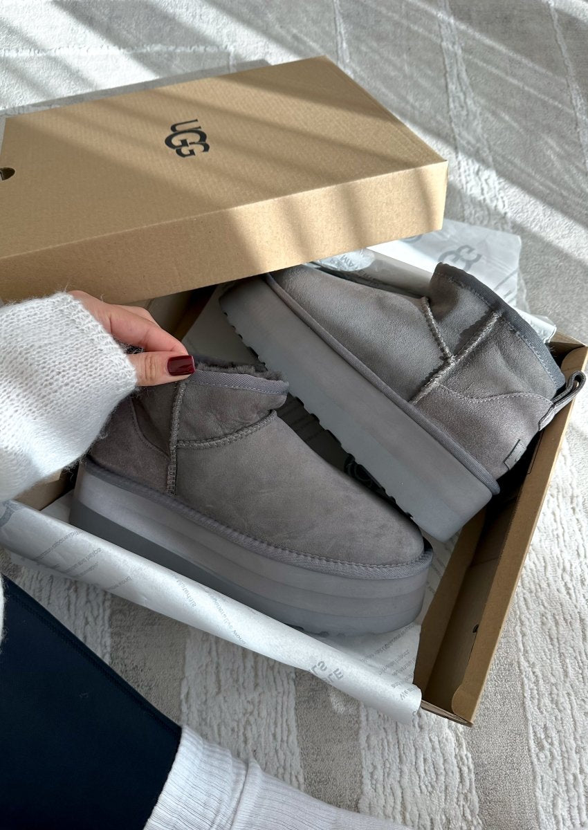 UGG Ultra Mini Platform Grey - oceanhype - 