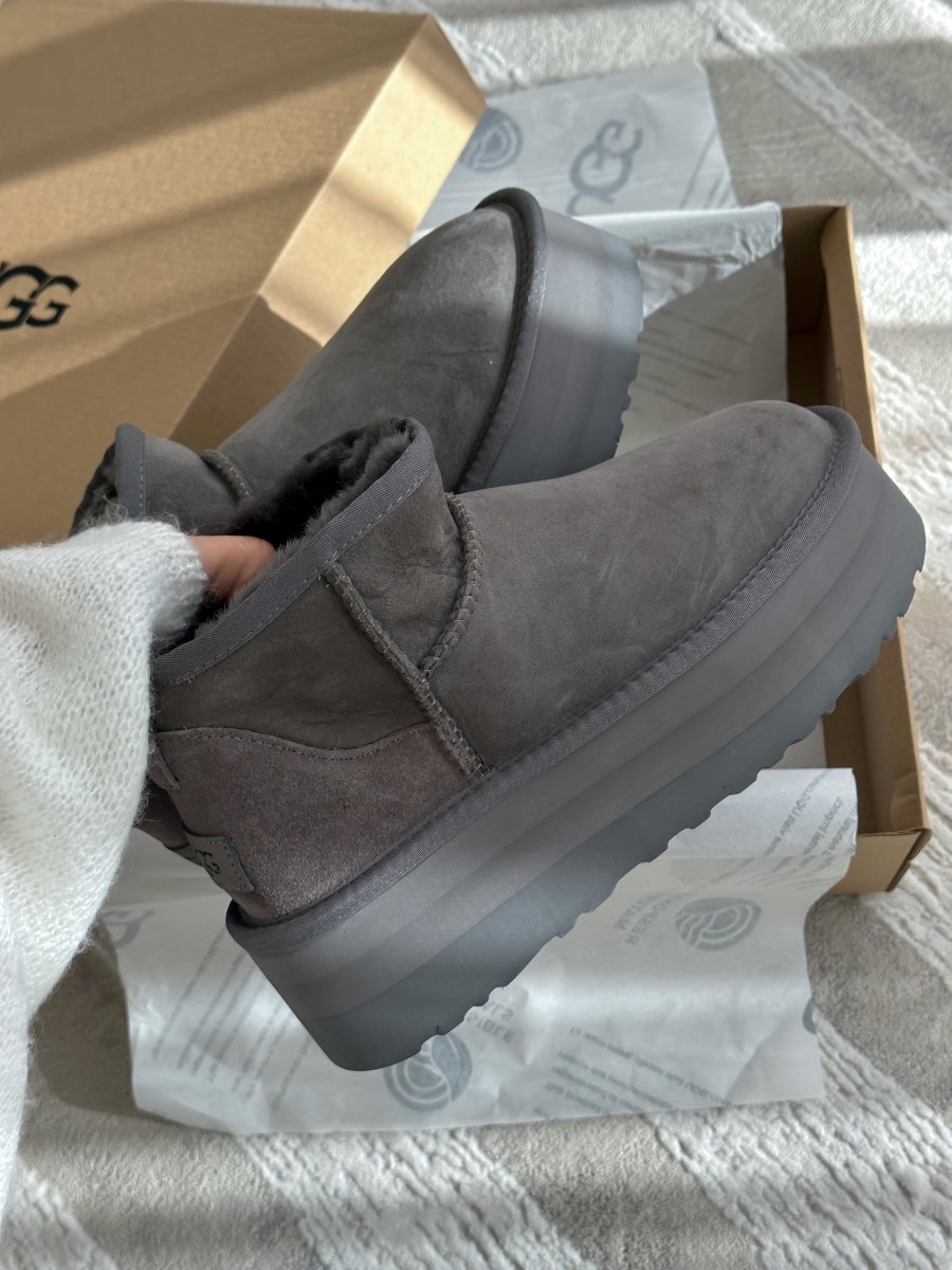 UGG Ultra Mini Platform Grey - oceanhype - 