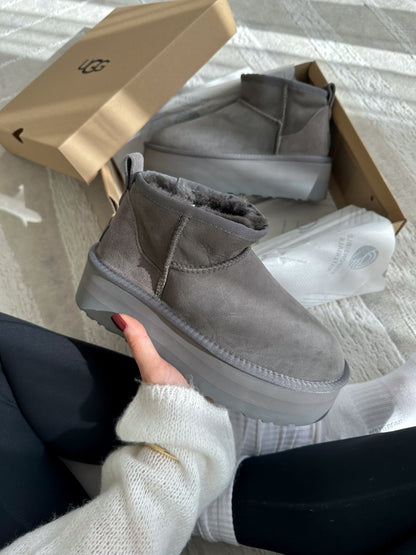 UGG Ultra Mini Platform Grey - oceanhype - 