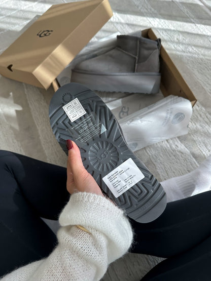 UGG Ultra Mini Platform Grey - oceanhype - 