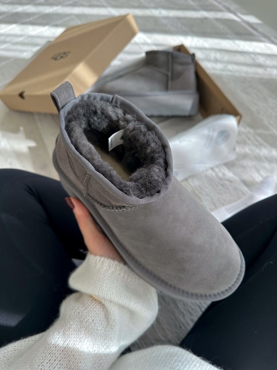 UGG Ultra Mini Platform Grey - oceanhype - 