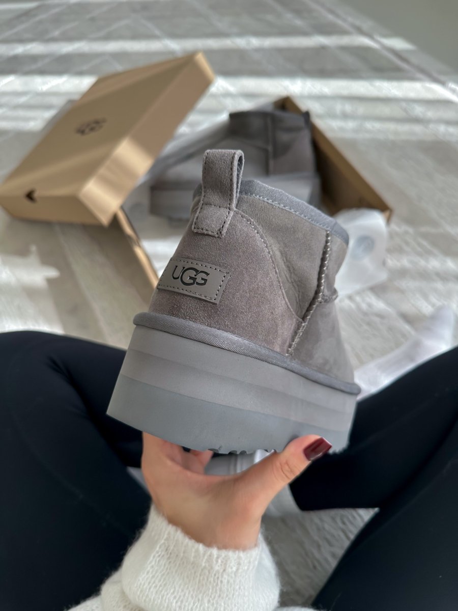 UGG Ultra Mini Platform Grey - oceanhype - 