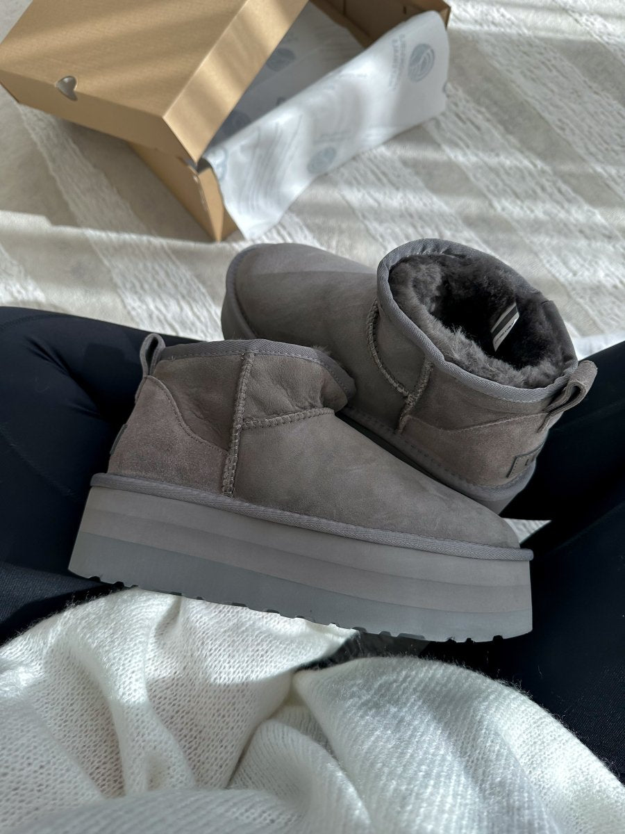 UGG Ultra Mini Platform Grey - oceanhype - 