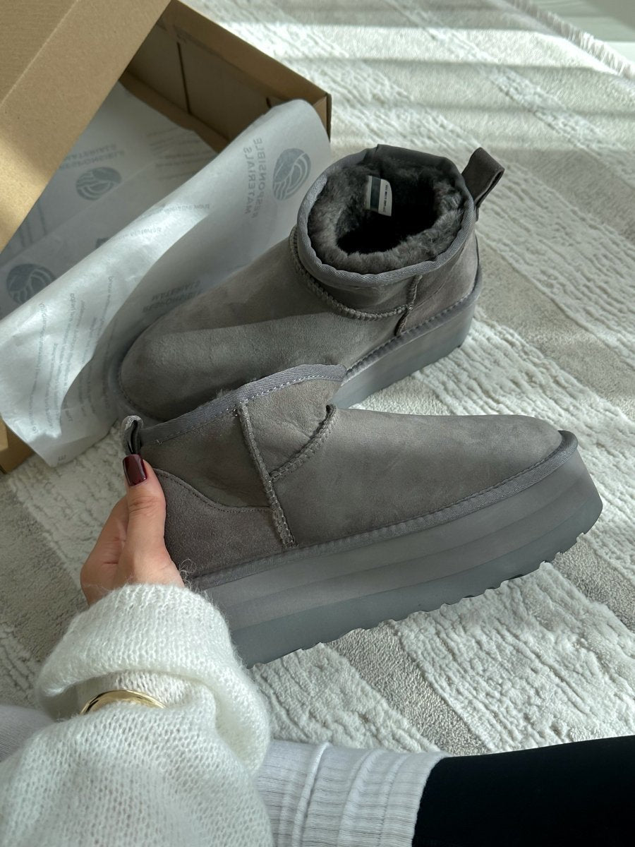 UGG Ultra Mini Platform Grey - oceanhype - 